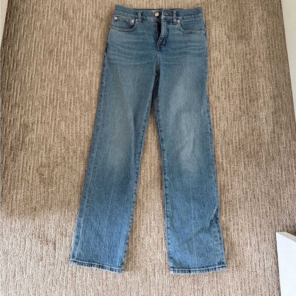 Madewell 90s Straight Blue Jeans